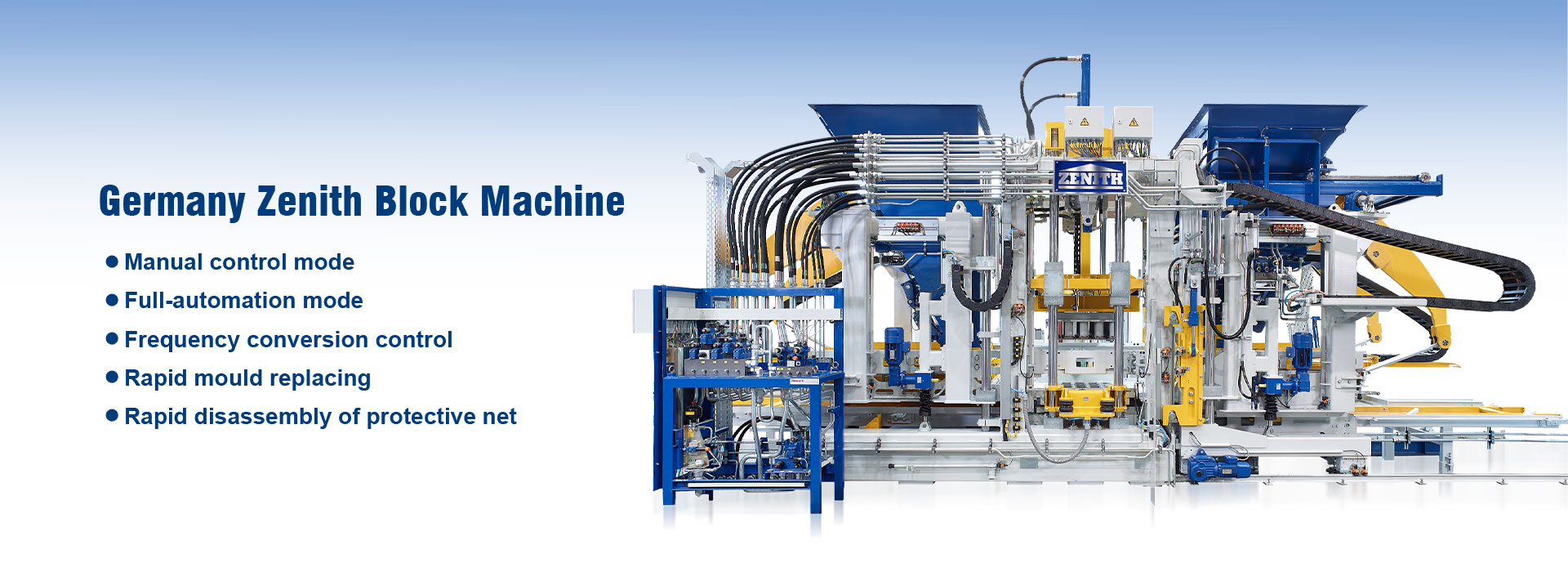 Nemčija Zenith Block Machine Manufacturer
