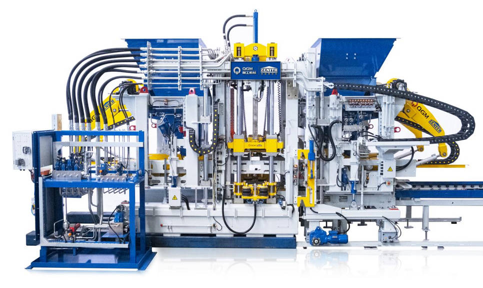 Napreden opečni stroj za visoko zmogljive betonske bloke